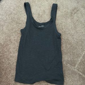 Charcoal long tank top. Size medium. From target.